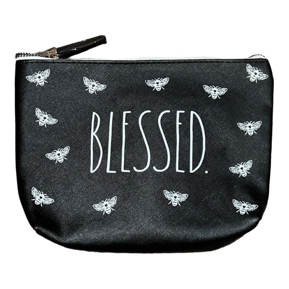 Rae Dunn “Blessed” small cosmetic bag